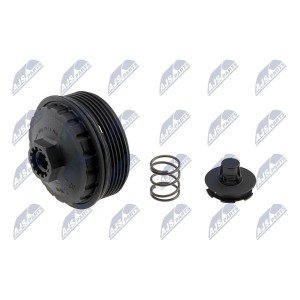  COUVERCLE DE FILTRE A HUILE FORD MONDEO III 2.0DI/TDDI/TDCI