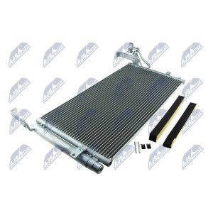 CONDENSEUR CLIMATISATION SANTA FE (SM) (00-) 2.0 CRDI (W/I DRYER)