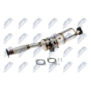 FILTRE A PARTICULES ECHAPPEMENT NISSAN QASHQAI 1.5DCI 2008-/EURO5//MATERIAŁ:KORDIERYT