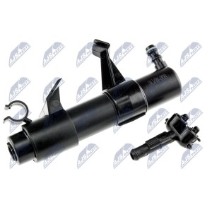 GICLEUR D'EAU DE NETTOYAGE, NETTOYAGE DES PHARES VW TOUAREG 2007-/GAUCHE/DROITE/