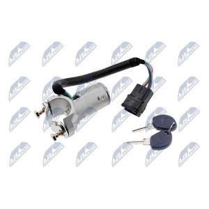 SERRURE DE DIRECTION IVECO DAILY 2006-2012/DWA KLUCZYKI W KOMPLECIE-Z KOSTKĄ/