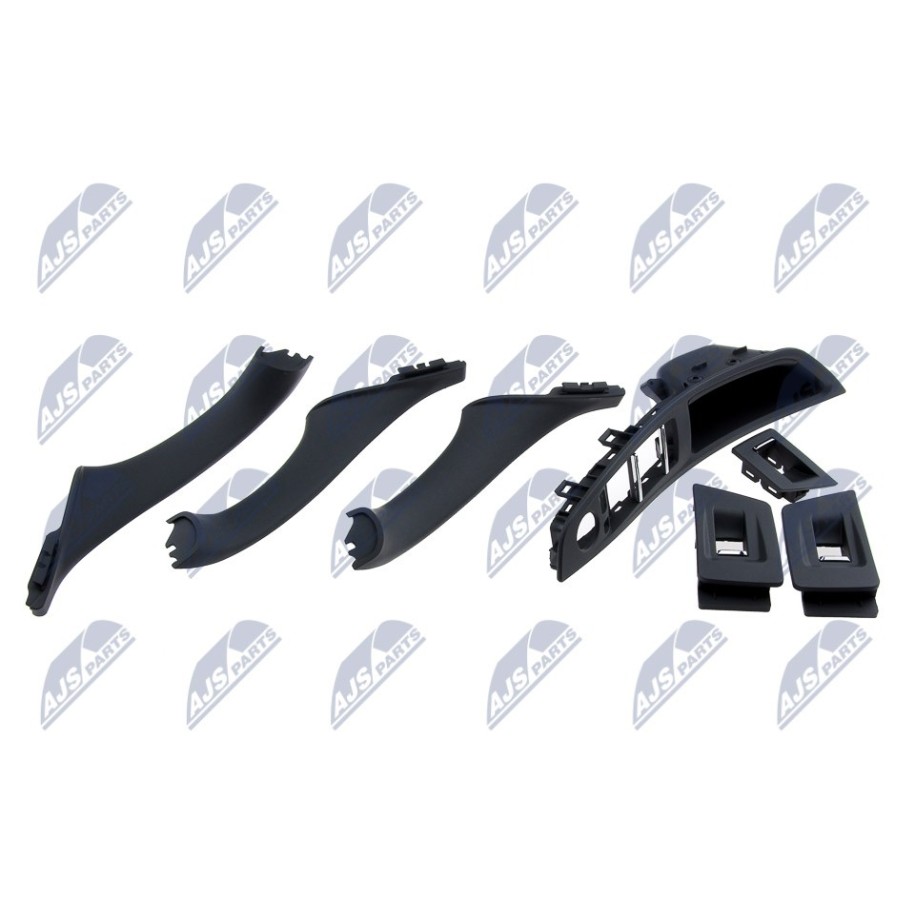 KIT DE POIGNEE DE PORTE AVANT BMW 5 F10/F11 2009-/CZARNY-7SZTUK/