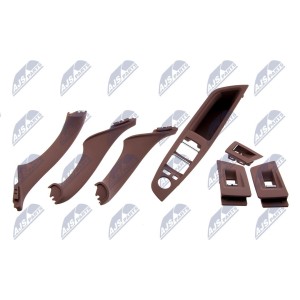 KIT DE POIGNEE DE PORTE AVANT BMW 5 F10/F11 2009-/BRĄZOWY-7SZTUK/