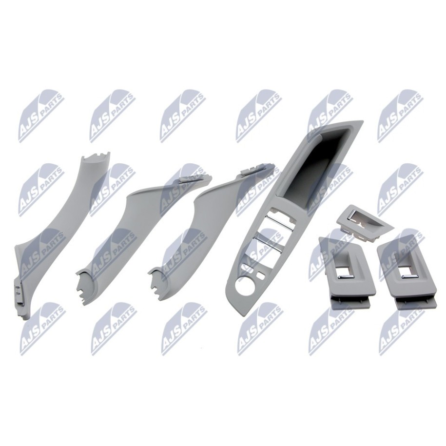KIT DE POIGNEE DE PORTE AVANT BMW 5 F10/F11 2009-/SZARY-7SZTUK/