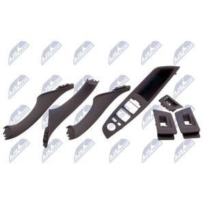 KIT DE POIGNEE DE PORTE AVANT BMW 5 F10/F11 2009-/MOKKA-7SZTUK/