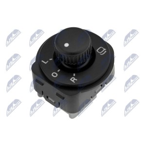 COMMANDE, AJUSTAGE DU MIROIR SKODA OCTAVIA II 2004-/UWAGA: Z LUSTERKAMI SKŁADANYMI ELEKTRYCZNIE/-