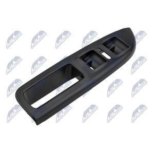 PANNEAU POIGNEE DE PORTE INTERIEUR AVANT SKODA OCTAVIA II 2004-2013/CZARNY-BLACK/