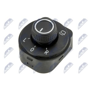 COMMANDE, AJUSTAGE DU MIROIR VW POLO 2009-/DLA POJAZDÓW Z ELEKTRYCZNIE SKŁADANYMI LUSTERKAMI/