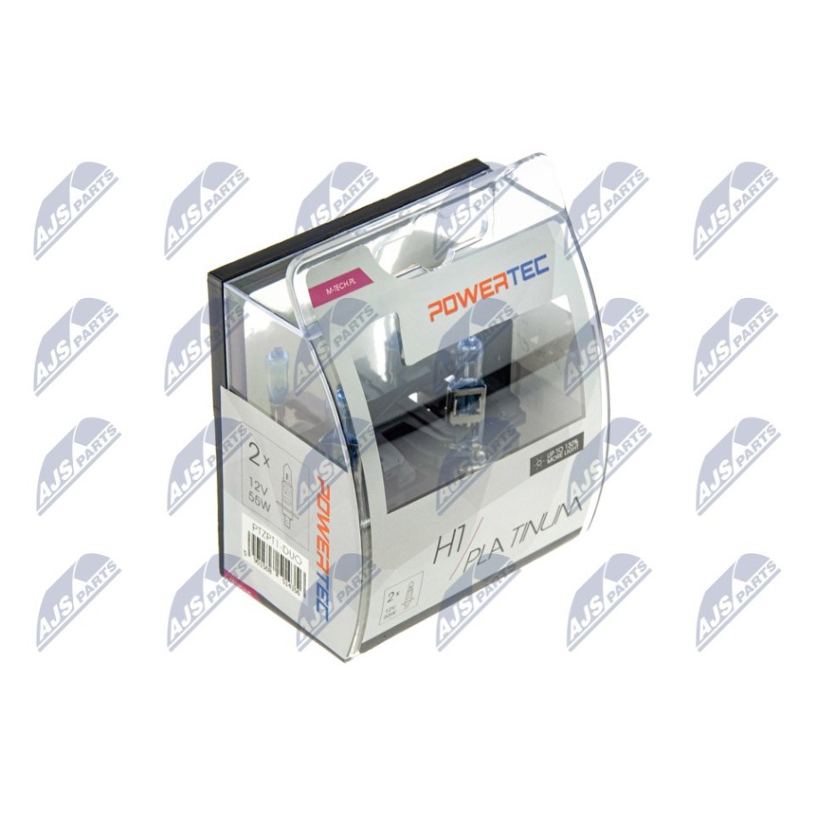 AMPOULE HALOGENE H1 PLATINUM ŻARÓWKI HALOGENOWE H1 PLATINUM /DO 130 % WIĘCEJ ŚWIATŁA/