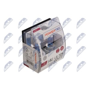 AMPOULE HALOGENE H4 ULTRA WHITE ŻARÓWKI HALOGENOWE H4 ULTRA WHITE/DO 100% WIĘCEJ ŚWIATŁA-IDEALNIE BIAŁEJ BARWY/BEZ HOMOLOGACJI