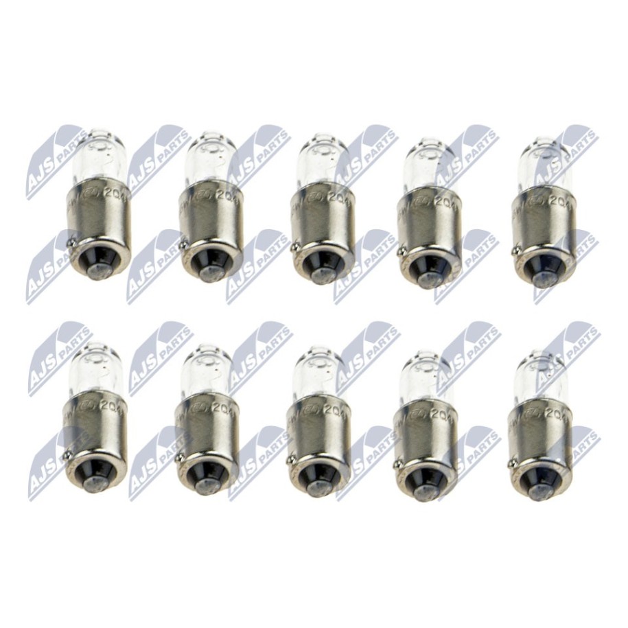 PAQUET DE 10 AMPOULE H6W H6 12V 6W /TYP TRZONKA BAX9S/ /SPRZEDAJEMY TYLKO PO 10SZT./