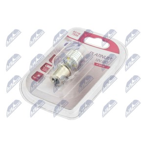 AMPOULE LED P21W PLATINUM OZNACZENIE: P21W SYMBOL PODSTAWY: BA15S