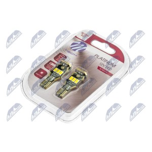 AMPOULE LED W16W PLATINUM OZNACZENIE: W16W T15 SYMBOL PODSTAWY: W2.1X9.5D