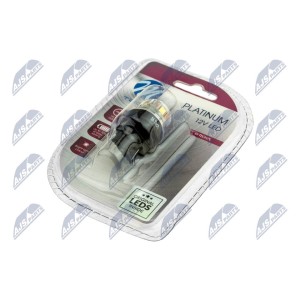 AMPOULE LED P27W PLATINUM OZNACZENIA: P27W SYMBOL PODSTAWY: W2.5X15D