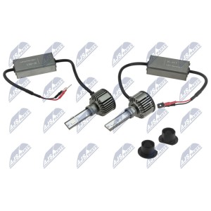 AMPOULE PRO LED-ZESTAW ŻARÓWKA PRO LED H1-BEZ HOMOLOGACJI!!!/KOLOR: UP TO 6500K