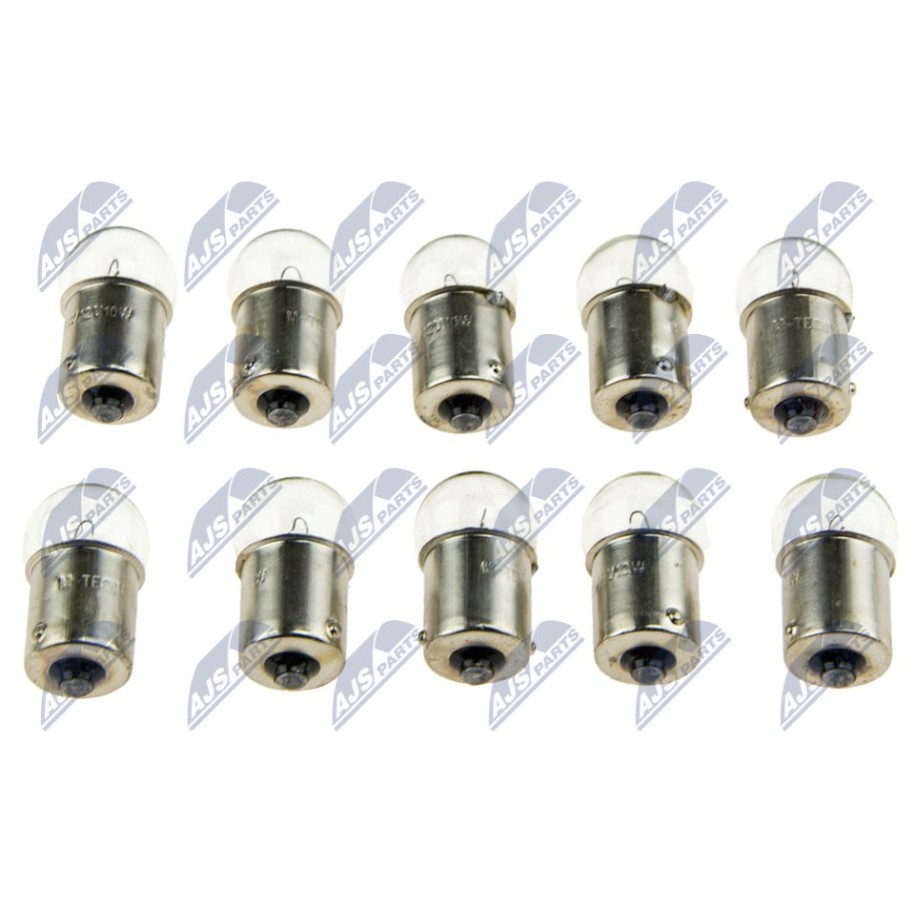 PAQUET DE 10 AMPOULE R10W12V R10W 12V 10W /TYP TRZONKA BA15S/ /SPRZEDAJEMY TYLKO PO 10SZT./