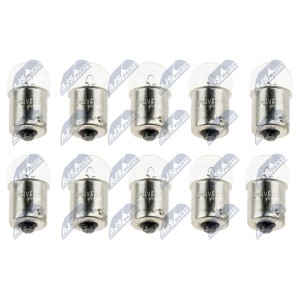 PAQUET DE 10 AMPOULE R5W12V5 R5W 12V 5W /TYP TRZONKA BA15S/ /SPRZEDAJEMY TYLKO PO 10SZT./