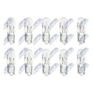 PAQUET DE 10 AMPOULE W1.2W12 W1.2W 12V 1.2W /TYP TRZONKA W2X4