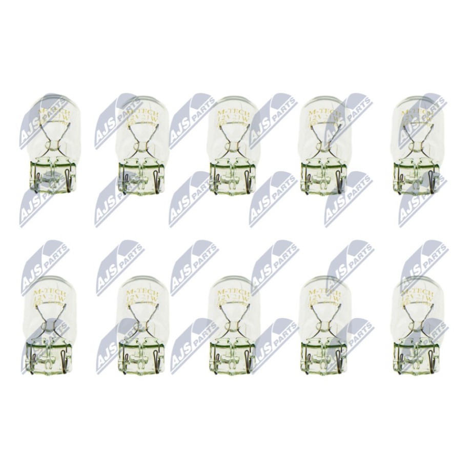 PAQUET DE 10 AMPOULE W21W12V W21W 12V 21W /TYP TRZONKA W3X16D/ /SPRZEDAJEMY TYLKO PO 10SZT./