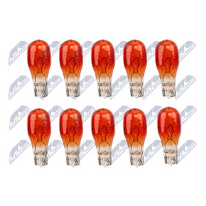 PAQUET DE 10 AMPOULE WY16W WY16W 12V 16W /TYP TRZONKA: W2.1X9.5D/ /SPRZEDAJEMY TYLKO PO 10SZT./