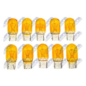 PAQUET DE 10 AMPOULE WY21W12 WY21W POMARAŃCZOWA /TYP TRZONKA WX3X16D/ /SPRZEDAJEMY TYLKO PO 10SZT./
