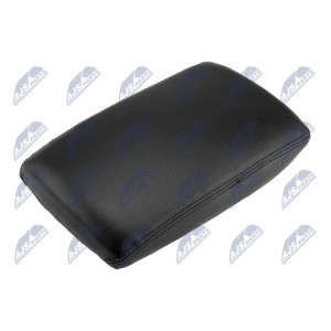 ACCOUDOIR AVEC BOUTON REMBOURRAGE AUDI A6 C6 2004-2011/KOLOR:CZARNY