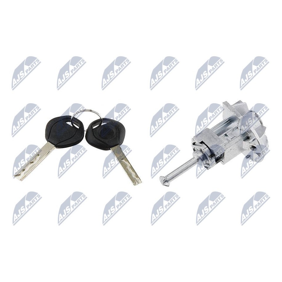 CYLINDRE SERRURE DE PORTE BMW 3 E46 1998-/WKŁADKA LEWA+2 KLUCZE/