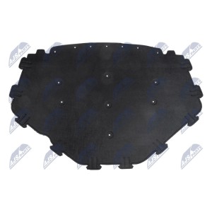 ISOLATION DU COMPARTIMENT CAPOT MOTEUR BMW X5 E70 2006-