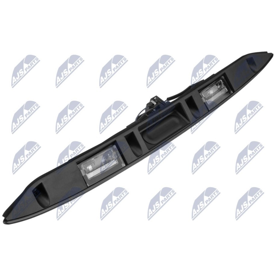 POIGNEE DE COFFRE MINI R50/R52/R53 2001-/CZARNA/BLENDA PODŚWIETLENIA TABLICY REJESTRACYJNEJ/