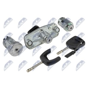 ENSEMBLE D'INSERT DE SERRURE FORD MONDEO III 2000-2007/WKŁADKA ZAMKA DRZWI PRZEDNICH LEWYCH