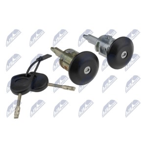 ENSEMBLE D'INSERT DE SERRURE FORD TRANSIT 2000-2008/WŁADKI ZAMKÓW DRZWI PRZEDNICH LEWYCH I PRAWYCH/