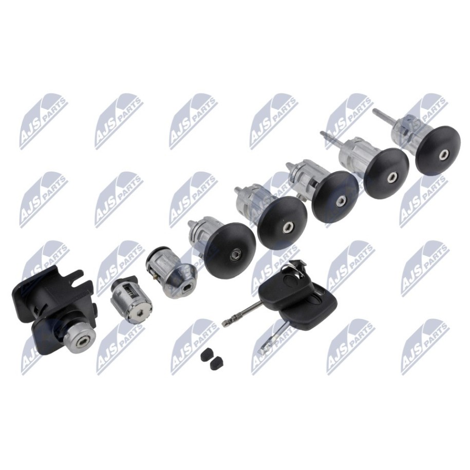 ENSEMBLE D'INSERT DE SERRURE FORD TRANSIT CONNECT 2002-/WKŁADKA: STACYJKI