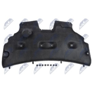 ISOLATION DU COMPARTIMENT CAPOT MOTEUR FORD FIESTA 2008-