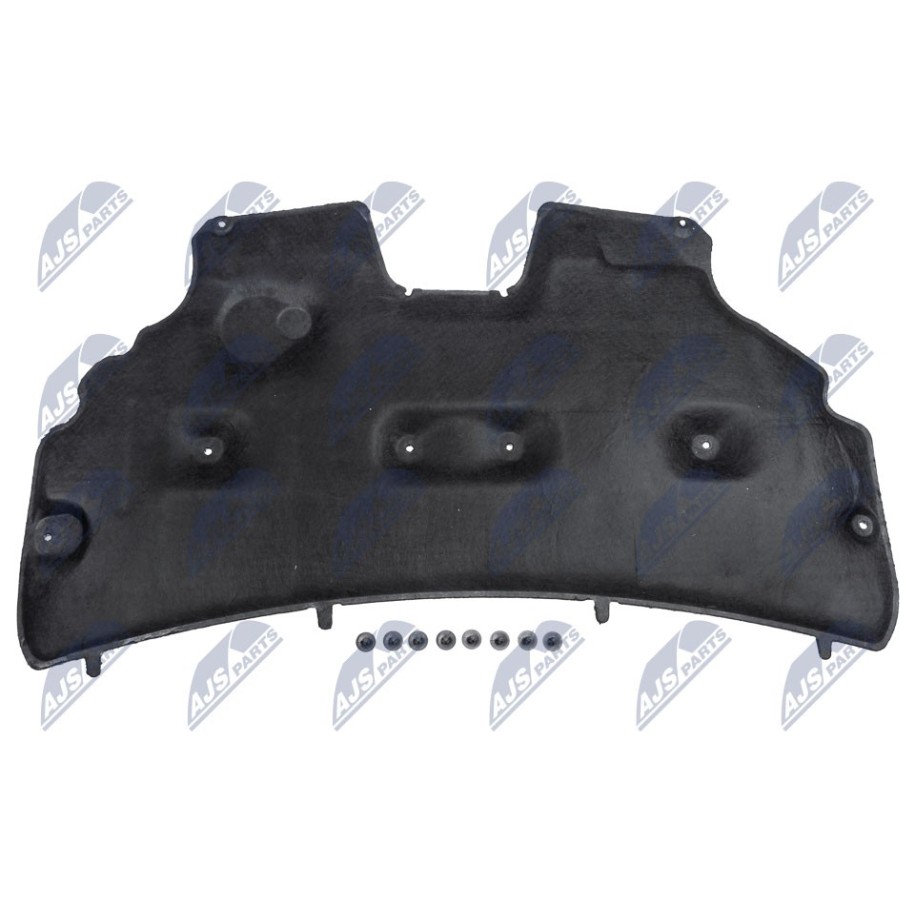 ISOLATION DU COMPARTIMENT CAPOT MOTEUR FORD FIESTA 2008-