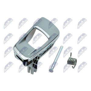 POIGNEE DE PORTE INTERNE FORD RANGER 2012-2021/STRONA: GAUCHE AVANT ET ARRIERE-CHROMOWANA/