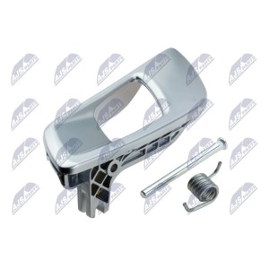 POIGNEE DE PORTE INTERNE FORD RANGER 2012-2021/STRONA: GAUCHE AVANT ET ARRIERE-SREBRNO SZARA/