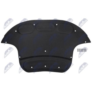 ISOLATION DU COMPARTIMENT CAPOT MOTEUR MERCEDES KLASA E W212 2009-