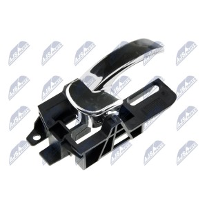 POIGNEE DE PORTE INTERIEURE AVANT NISSAN QASHQAI 2007-/DROITE-CHROM/