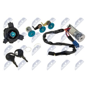 ENSEMBLE D'INSERT DE SERRURE PEUGEOT 206 1998-/WKŁADKA DRZWI PRZEDNICH LEWYCH I DROITE