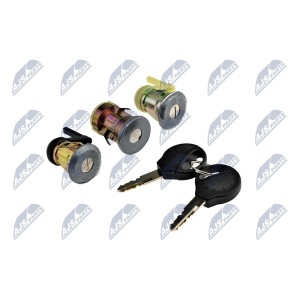 KIT D'INSERTION DE SERRURE DE PORTE/COFFRE PEUGEOT 206/206+/206SW/206CC 1998-/WKŁADKA DRZWI PRZEDNICH LEWYCH I PRAWYCH