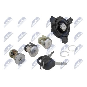 ENSEMBLE D'INSERT DE SERRURE PEUGEOT 206 1998-/WKŁADKA ZAMKA DRZWI LEWYCH I PRAWYCH