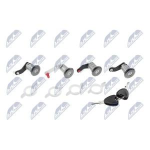 CYLINDRE SERRURE DE PORTE RENAULT MASTER II 1998-2010