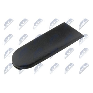 ACCOUDOIR AVEC BOUTON REMBOURRAGE SKODA RAPID/ROOMSTER/FABIA II 2012-/KOLOR:CZARNY