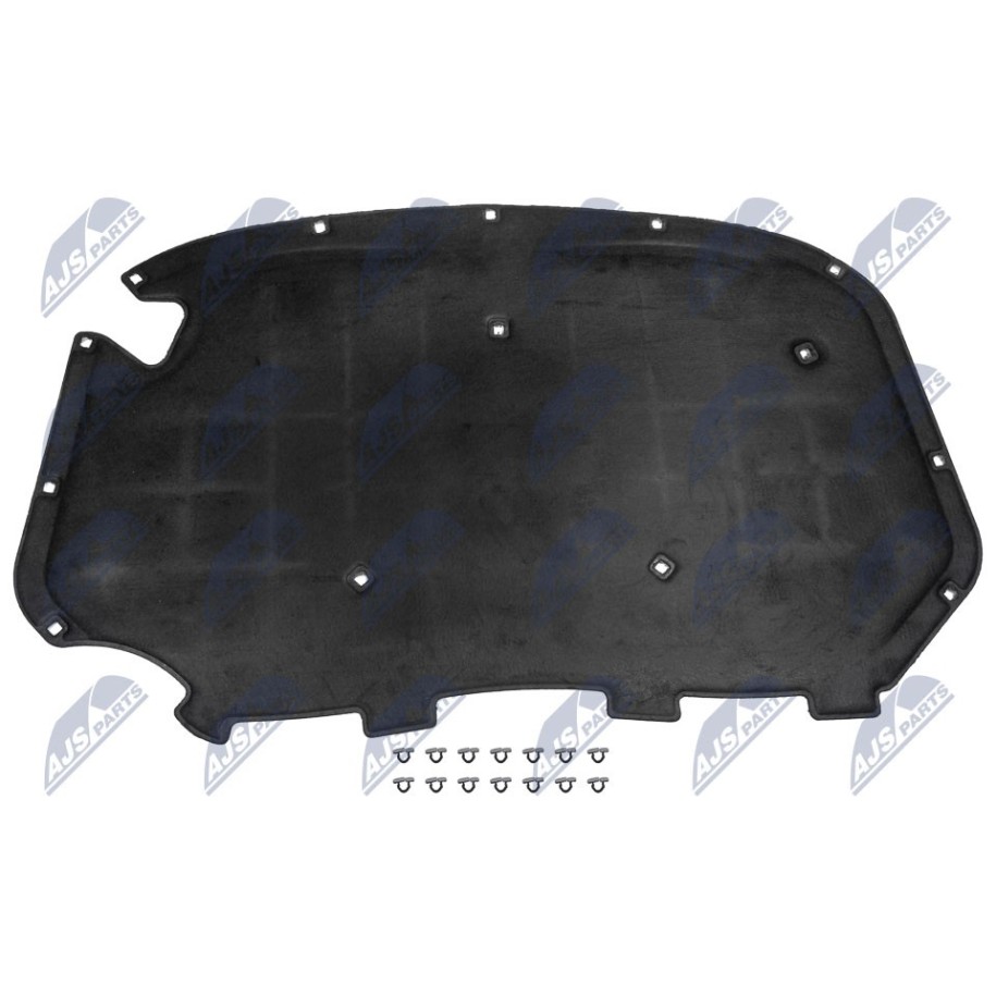 ISOLATION DU COMPARTIMENT CAPOT MOTEUR SKODA SUPERB II 2008-