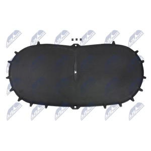 ISOLATION DU COMPARTIMENT CAPOT MOTEUR VW TIGUAN 2007-