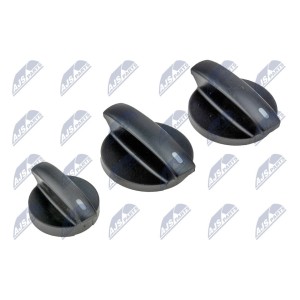 KIT DE BOUTON DE CLIMATISATION VW TRANSPORTER T5 2003-/3 SZTUKI/