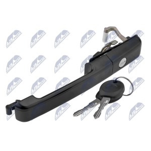 POIGNEE EXTERIEUR PORTE D'ENTREE VW PASSAT (B3/B4) 1.6-2.8 88-97 / AVANT GAUCHE Z KLUCZEM /