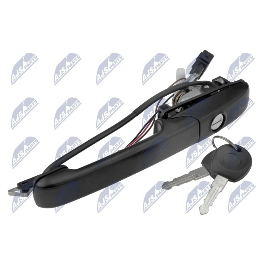 POIGNEE EXTERIEUR PORTE D'ENTREE VW PASSAT B4 93-97 / AVANT DROITE Z KLUCZEM /