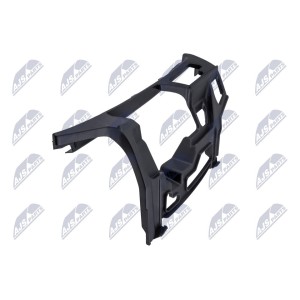 SUPPORT PARE-CHOC VW GOLF VI 2008-/DROITE/