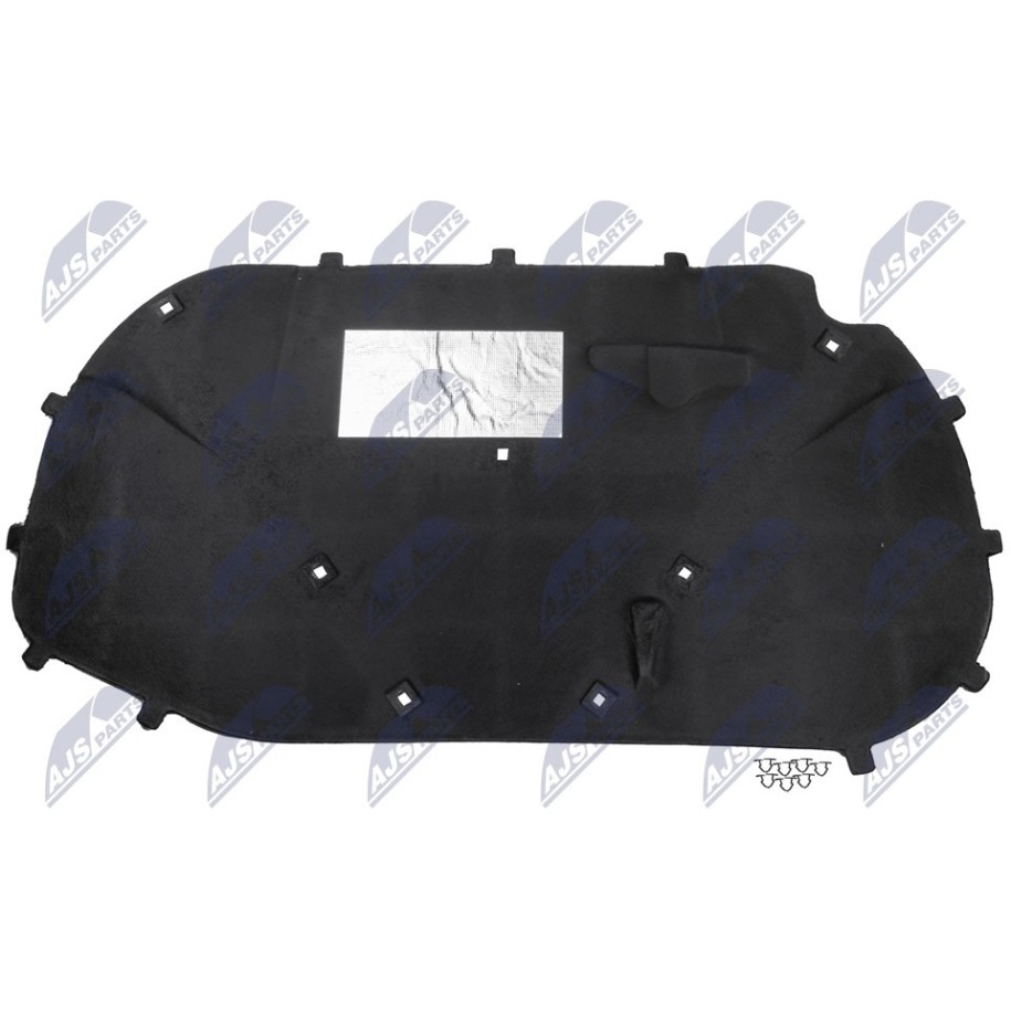 ISOLATION DU COMPARTIMENT CAPOT MOTEUR VW SCIROCCO 2009-